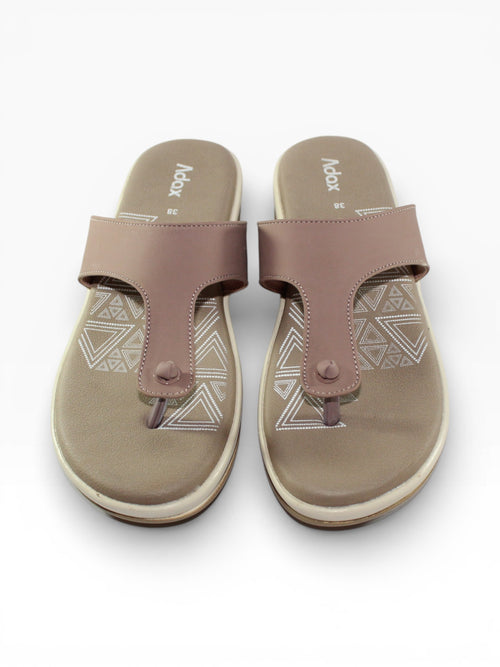 "Aztec Blush" Toe-Post Sandal – Champign