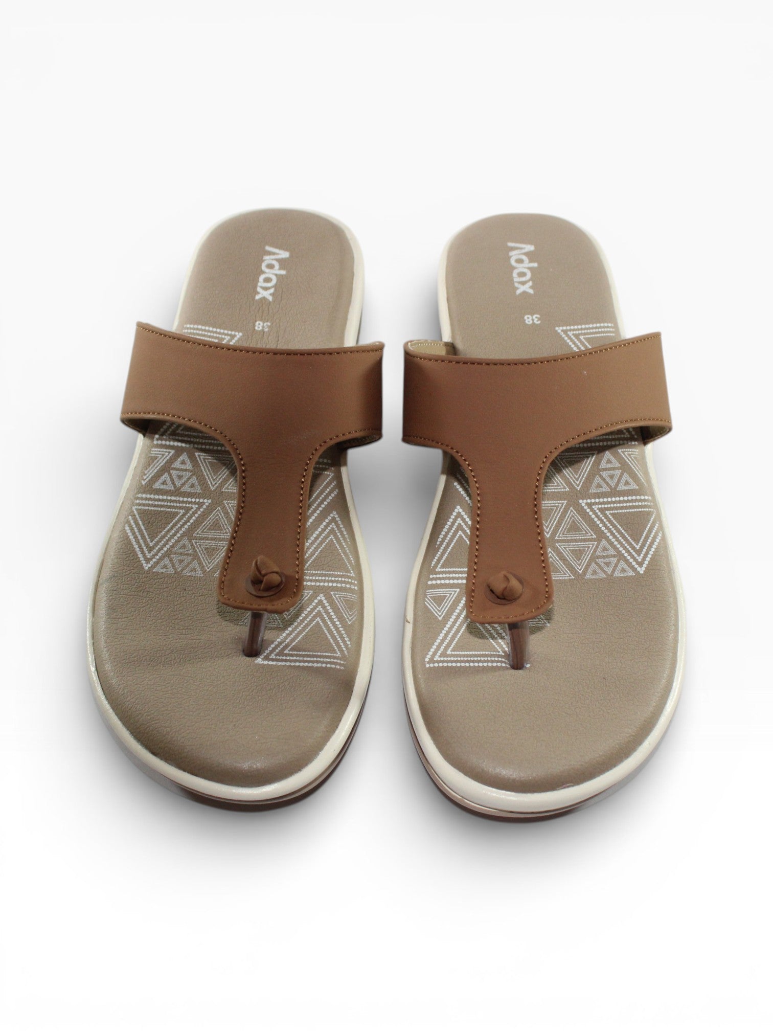 "Aztec Sahara" Toe-Post Sandal – Tan