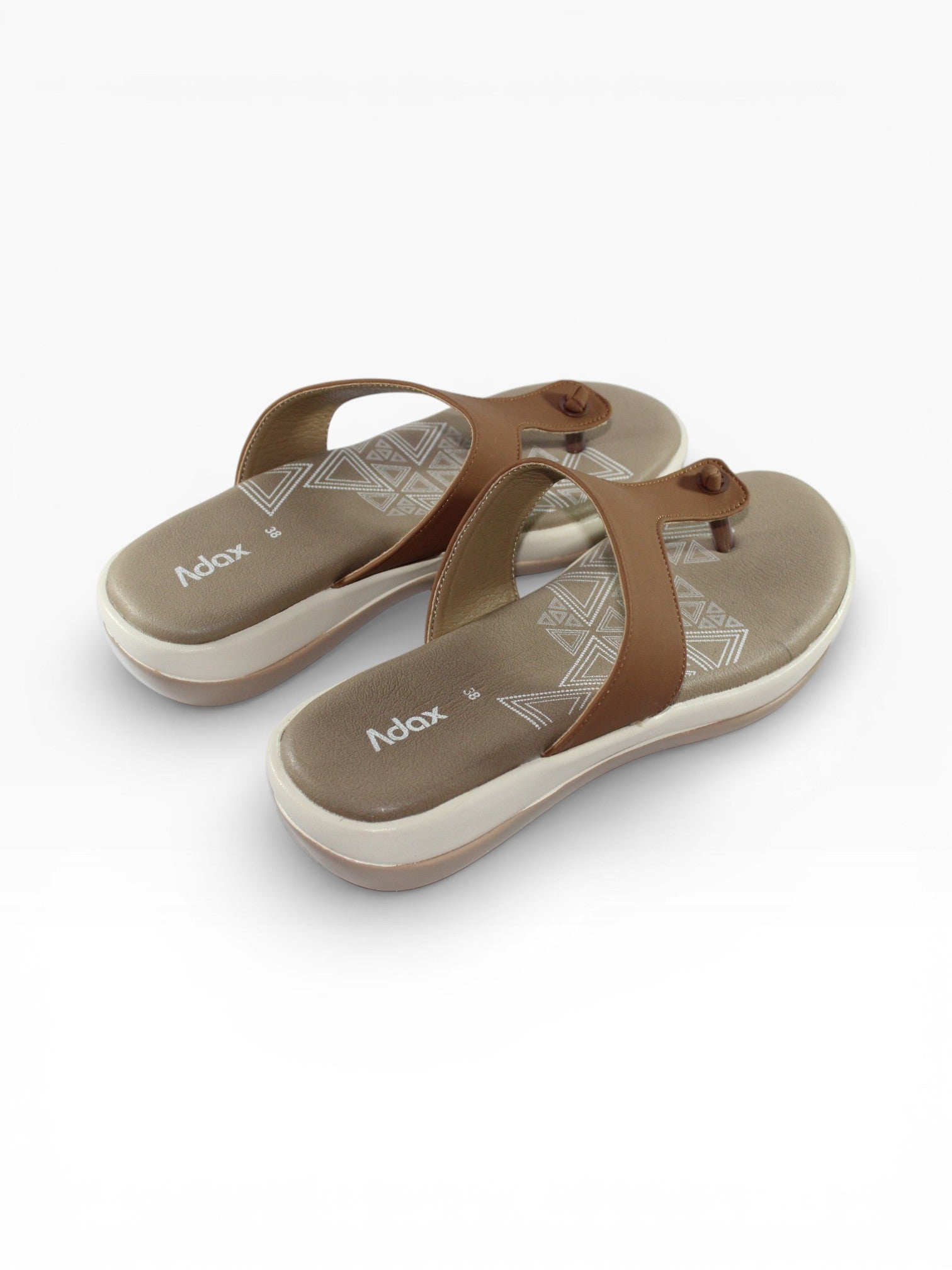 "Aztec Sahara" Toe-Post Sandal – Tan