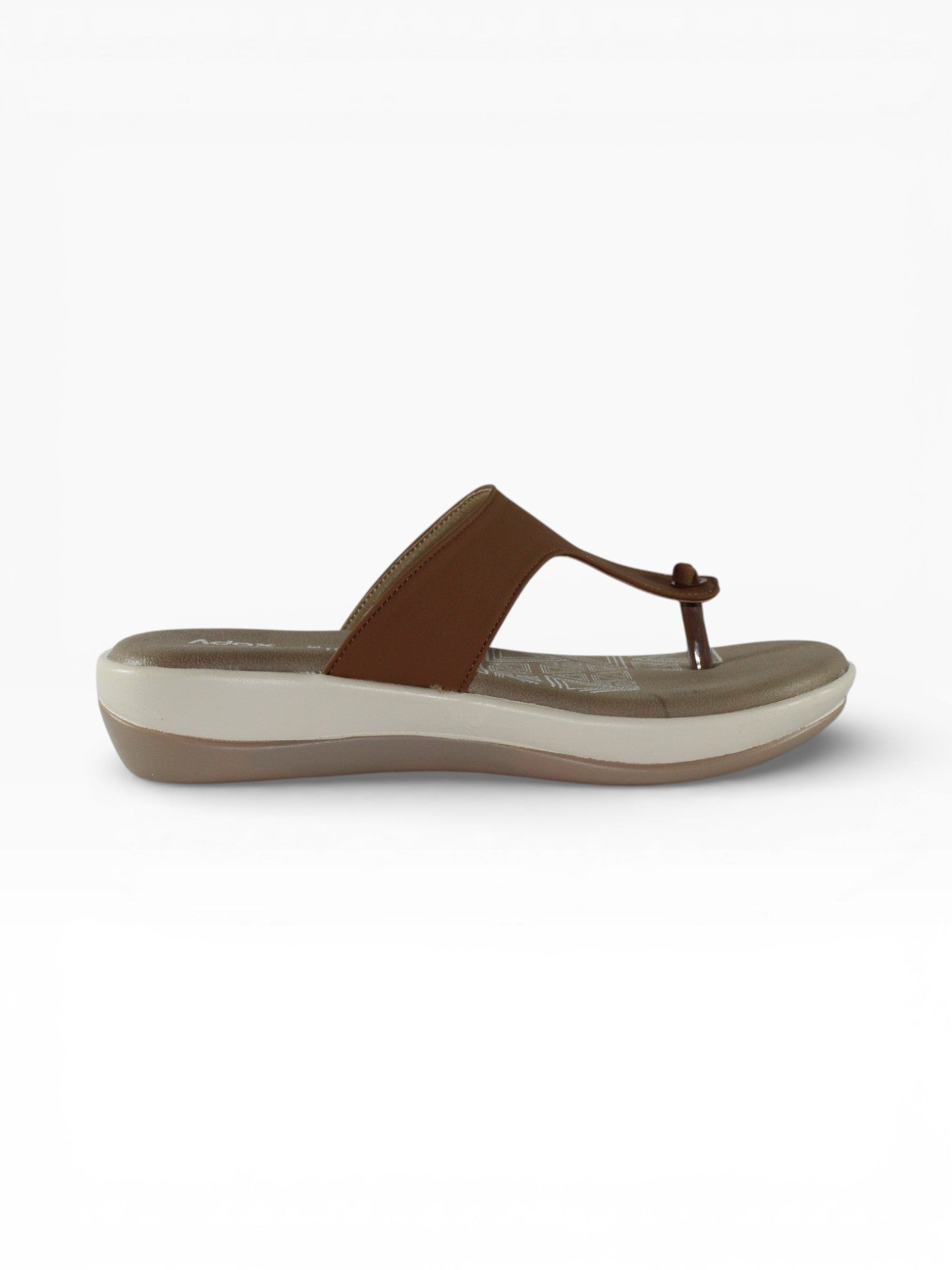 "Aztec Sahara" Toe-Post Sandal – Tan