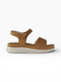 "Sahara Lattice" Back-Strap Sandal – Beige